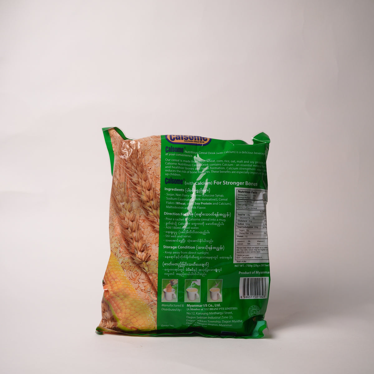 Calsome (Instant Nutritious Cereal Drink)