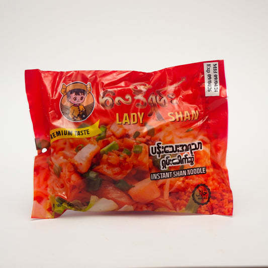 Lady Shan (Instant Shan Noodle)- လေဒီရှမ်း (ပန်းသေးအရသာရှမ်းခေါက်ဆွဲ)